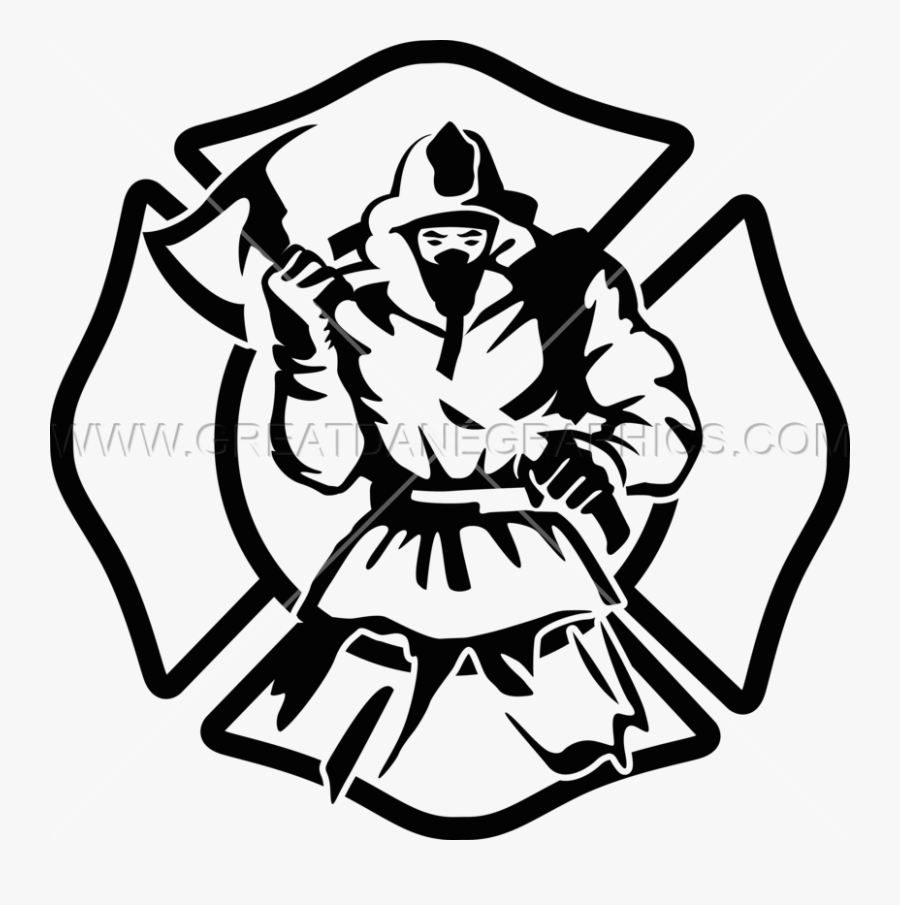 Axe Production Ready Artwork - Key West Fire Department Logo, Transparent Clipart