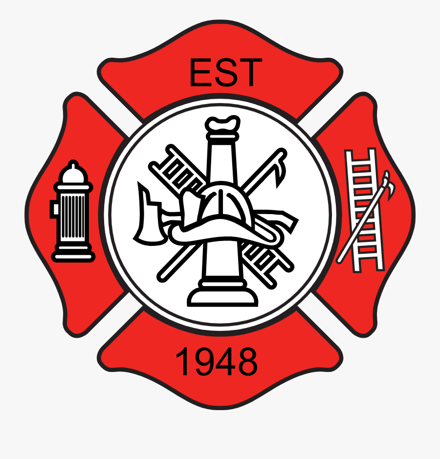Matagorda Volunteer Fire Department Volunteer Firefighter - White Fire Department Logo, Transparent Clipart