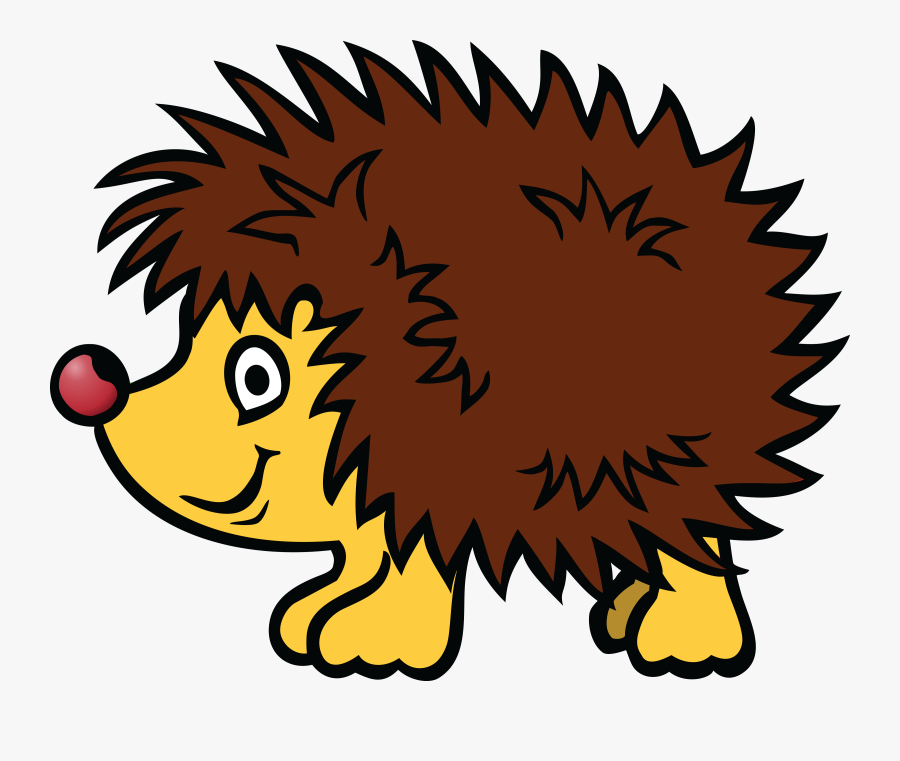 Hedgehog Clipart - Hedgehog Black And White Clipart, Transparent Clipart