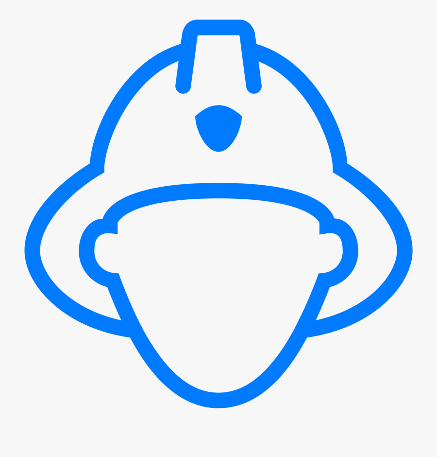 Fireman Male Icon - Fireman Png, Transparent Clipart