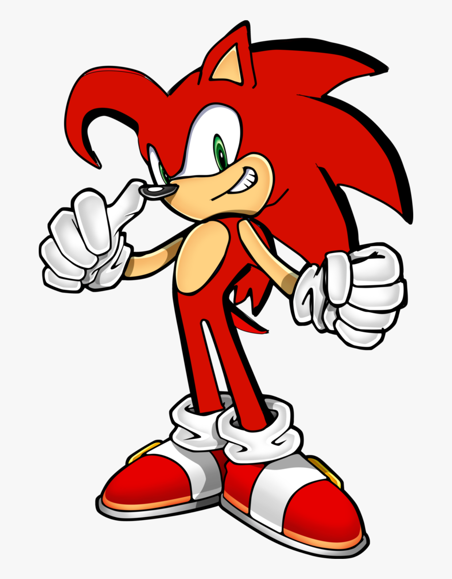 Sonic The Hedgehog Clipart Red - Sonic The Hedgehog Red, Transparent Clipart