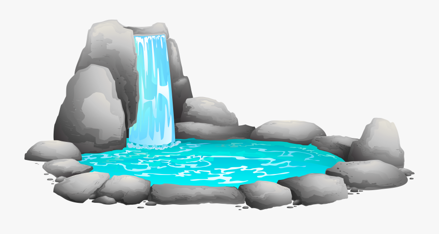 Waterfall Png Clip Art - Clip Art Waterfall Png, Transparent Clipart