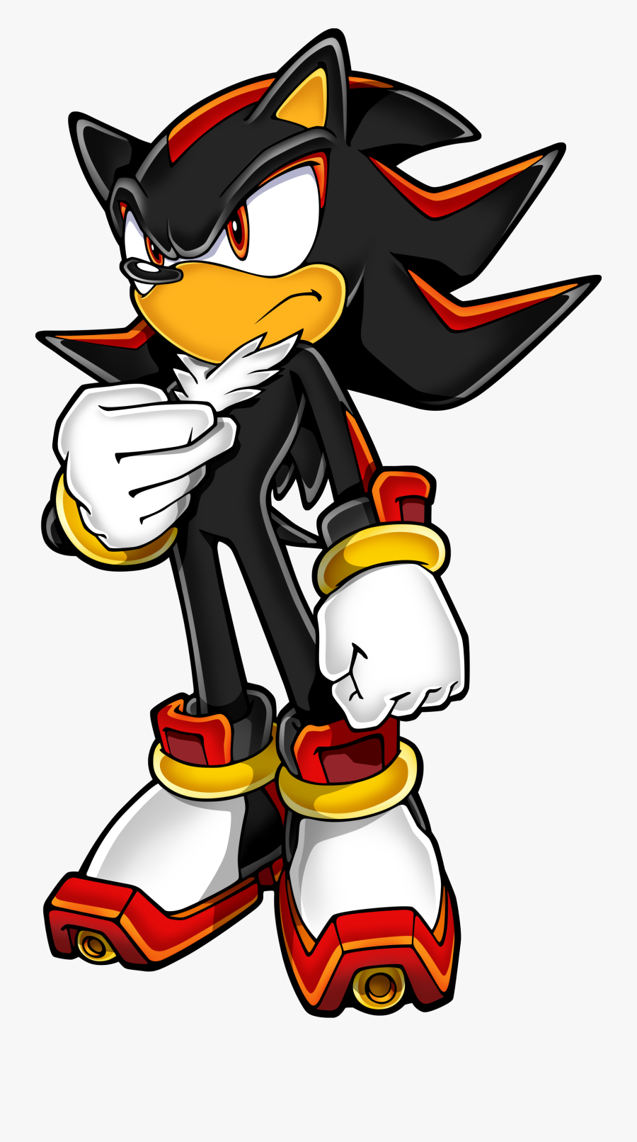 Shadow The Hedgehog Clipart To Printable To - Shadow The Hedgehog Art, Transparent Clipart