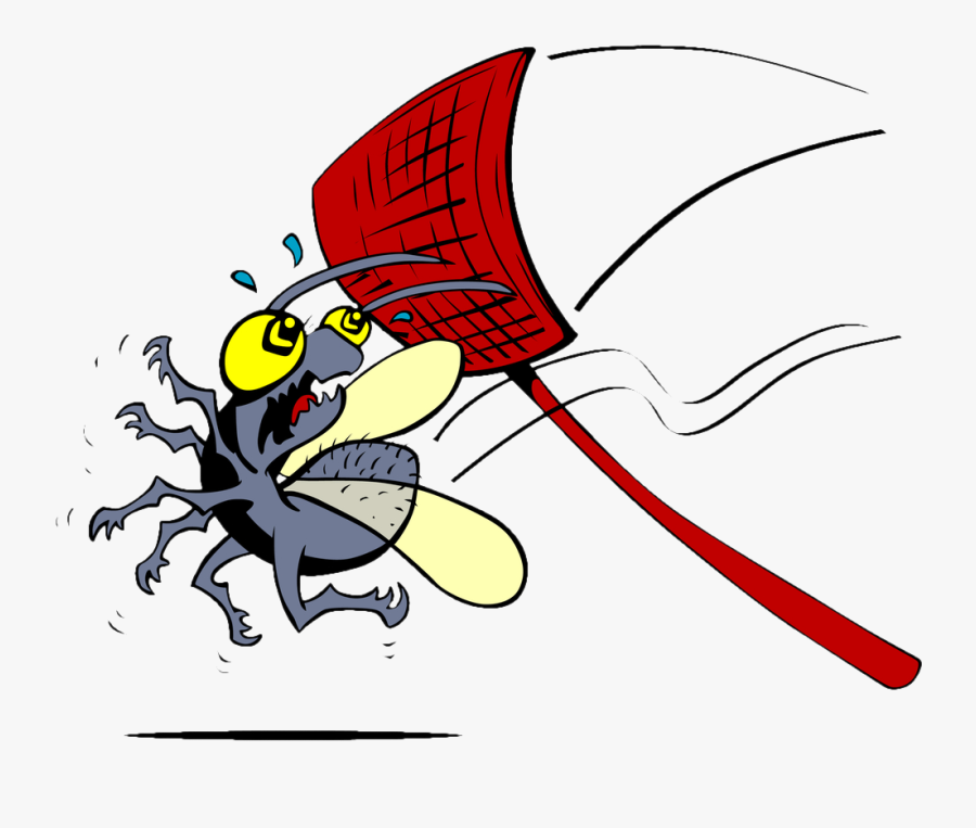 Transparent Mosquito Clipart Fly Swatter Cartoon , Free Transparent