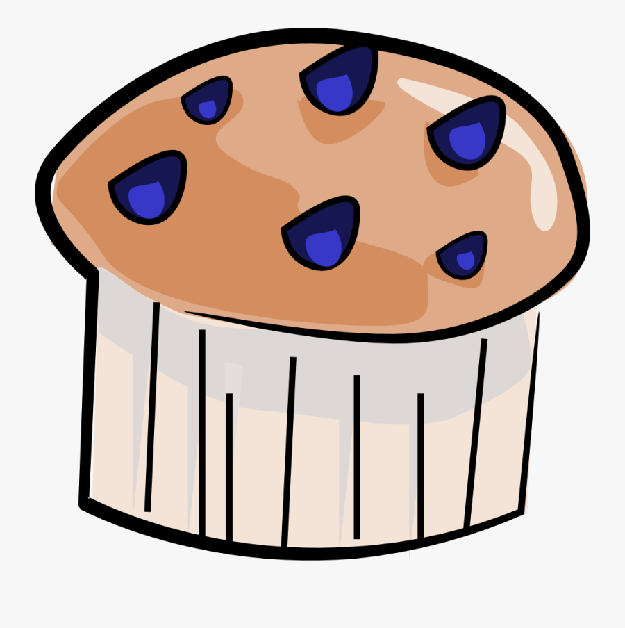 Muffins For Mom Clipart Viewing Gallery - Blueberry Muffin Clipart, Transparent Clipart