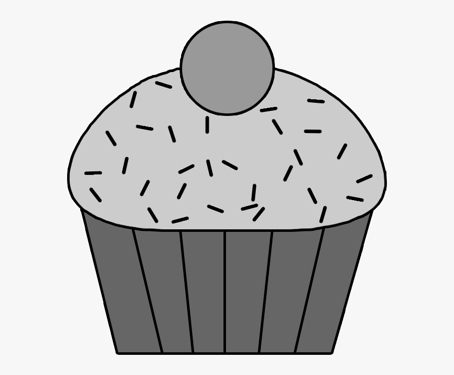 Clip Art Or Cupcake Pixels Templates, Transparent Clipart