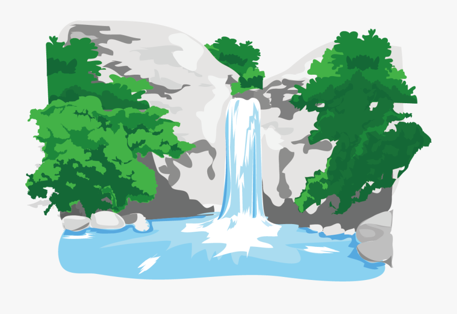 River The Wisp Transprent - Waterfalls Png Clip Art, Transparent Clipart