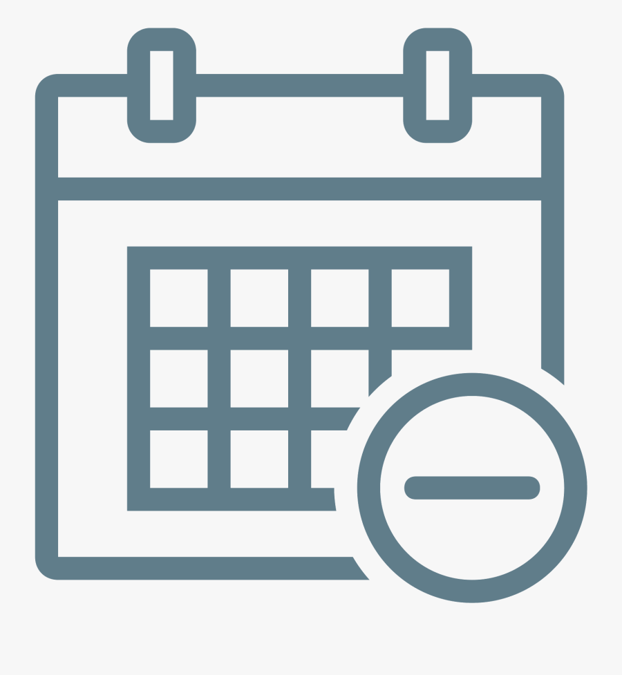Schedule Clipart Computer Time - Calendar Icon White Png, Transparent Clipart