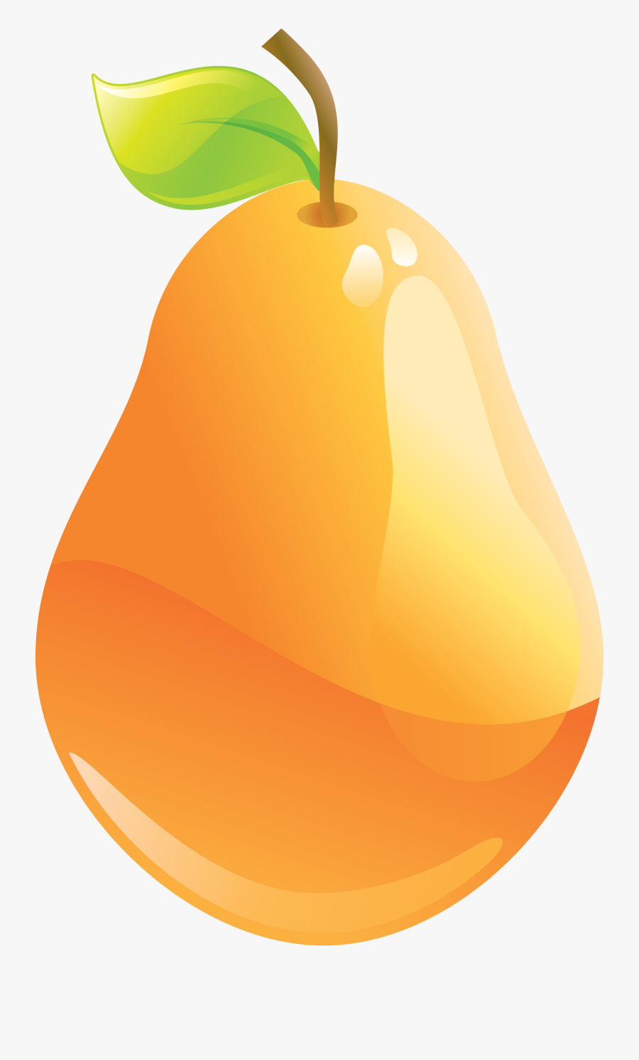 Cartoon Fruit And Vegetables, Transparent Clipart