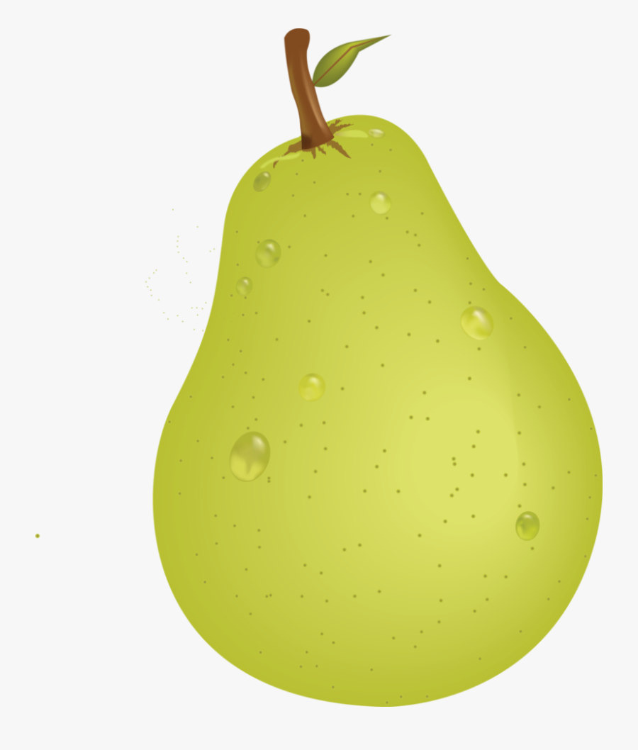 Pear Vector Png, Transparent Clipart