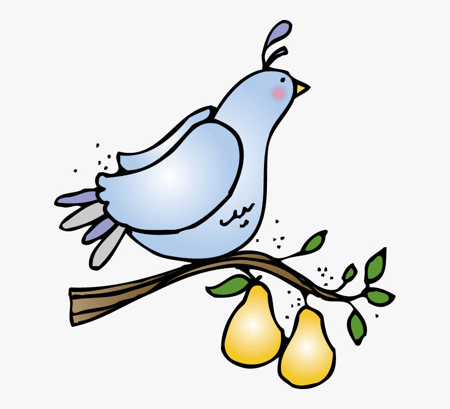 Partridge In A Pear Tree Clip Art Partridge In A Pear - Par...