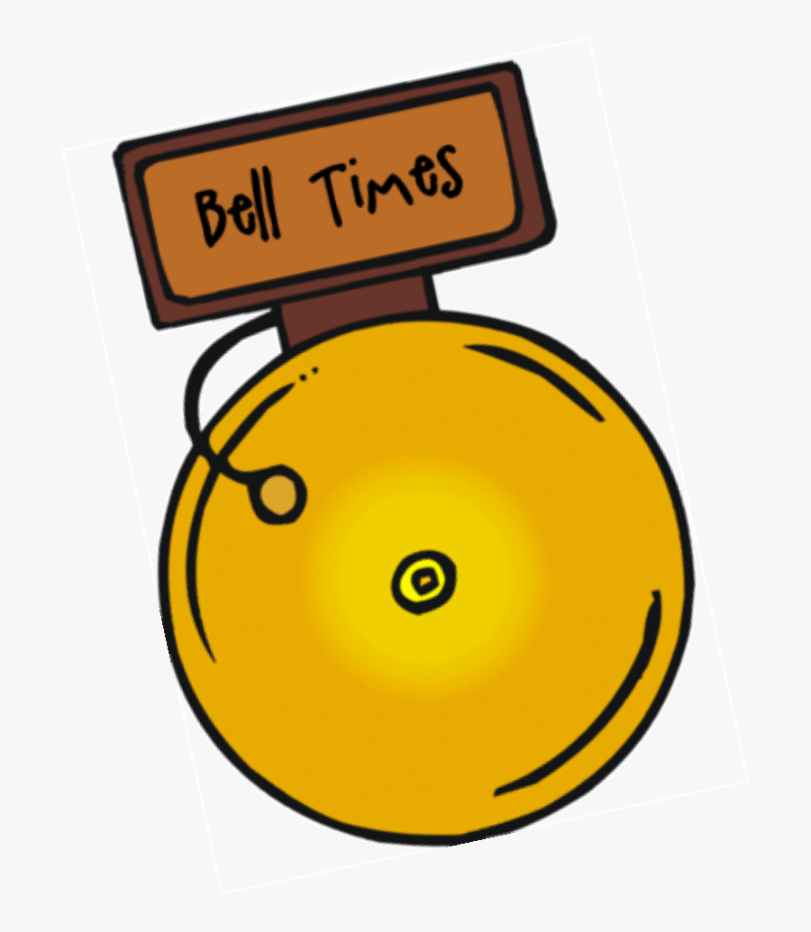 Bell - School Bell Times, Transparent Clipart