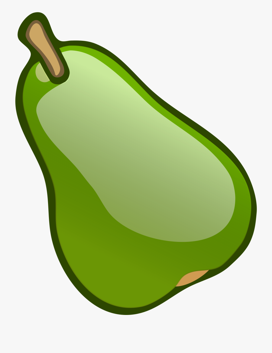 Pear Clip Art - Pac Man Fruit Clip Art, Transparent Clipart