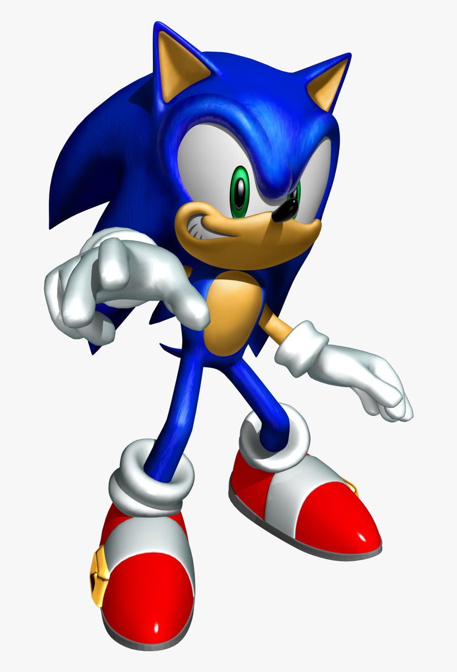 Sonic The Hedgehog Clipart Printable - Sonic Heroes Sonic Png, Transparent Clipart