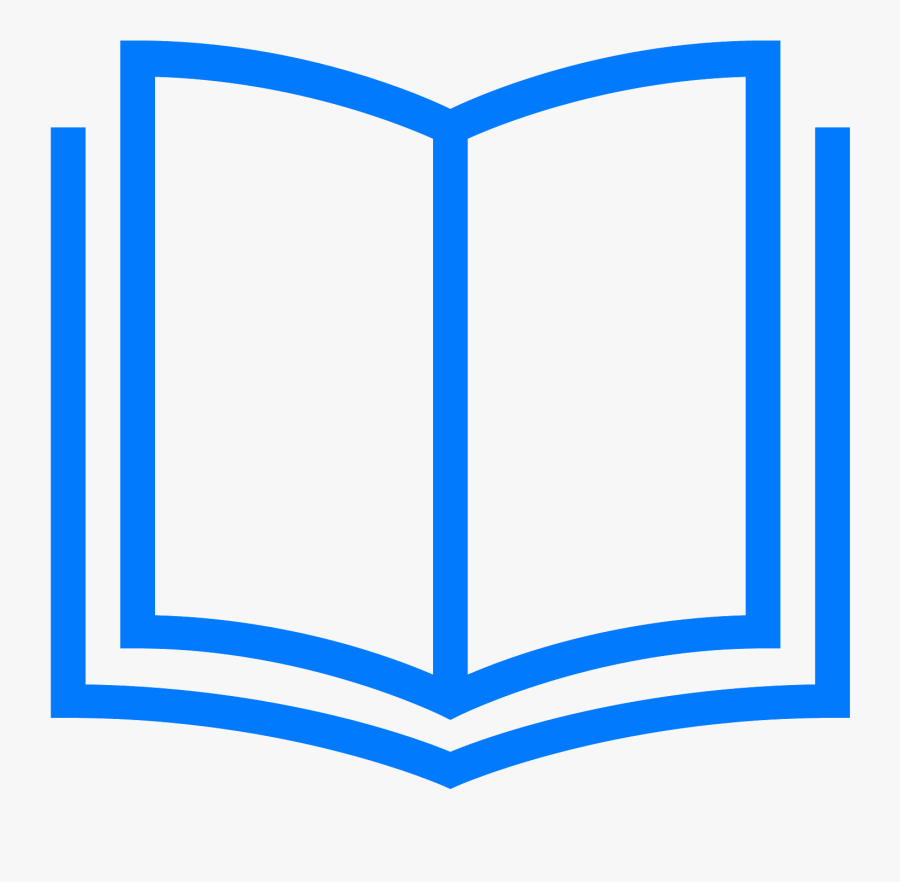 Computer Icons Book Clip Art - Blue Open Book Clipart, Transparent Clipart