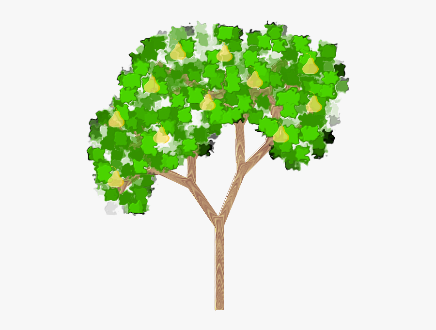 Pear Tree - Pear Tree Clipart Png, Transparent Clipart