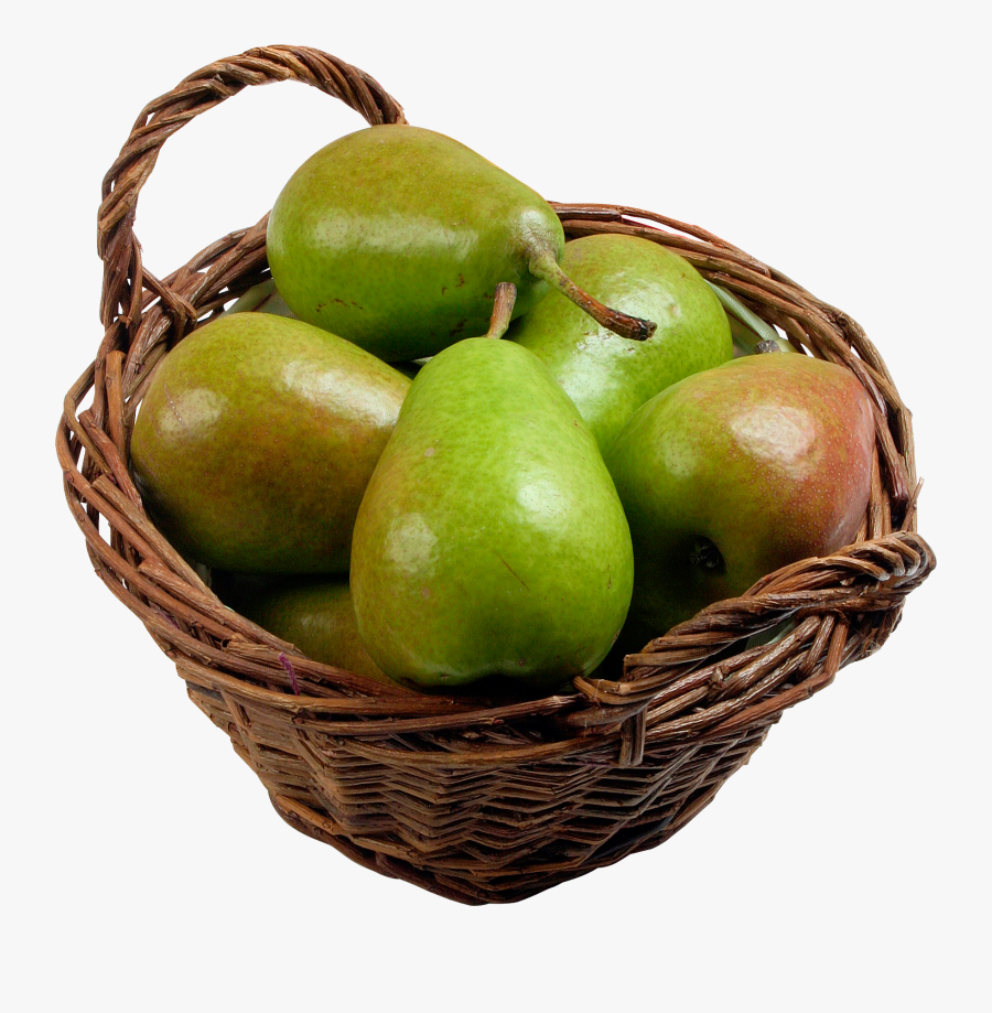 Pear Clipart Basket - Pear Basket Png, Transparent Clipart