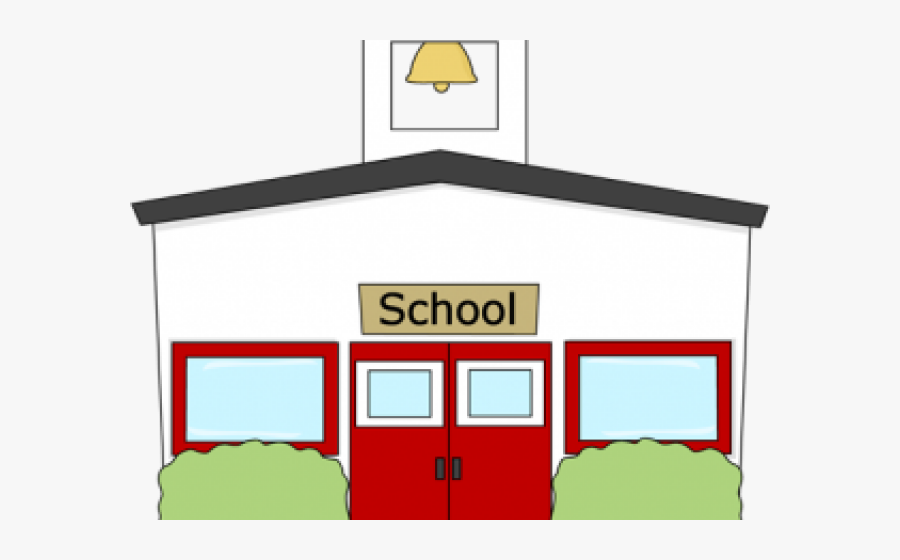 Transparent School Building Clipart - Transparent Background School Transparent Clipart, Transparent Clipart