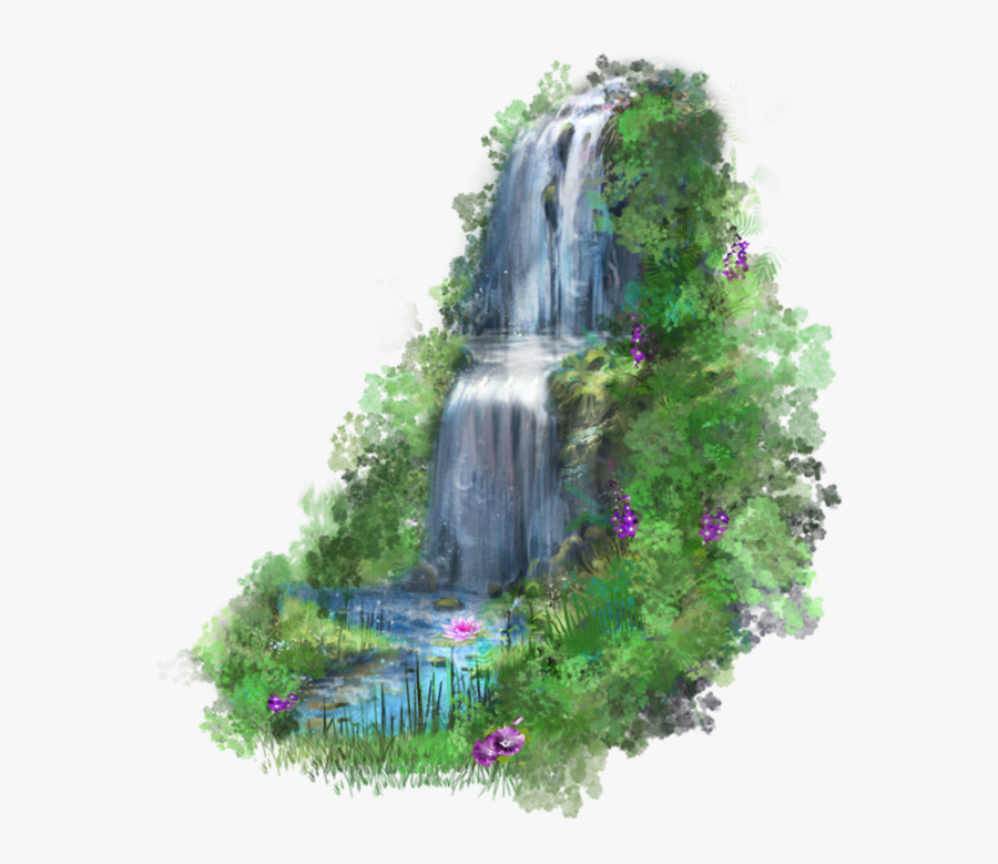 Waterfall Download Desktop Wallpaper - Waterfall Png, Transparent Clipart