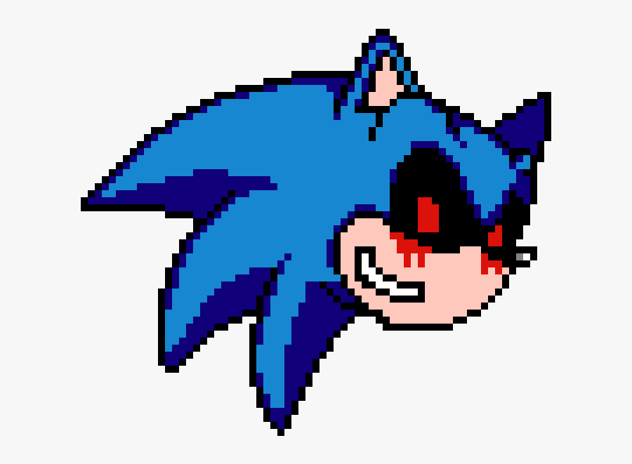 Sonic The Hedgehog - Sonic The Hedgehog Pixel Art, Transparent Clipart