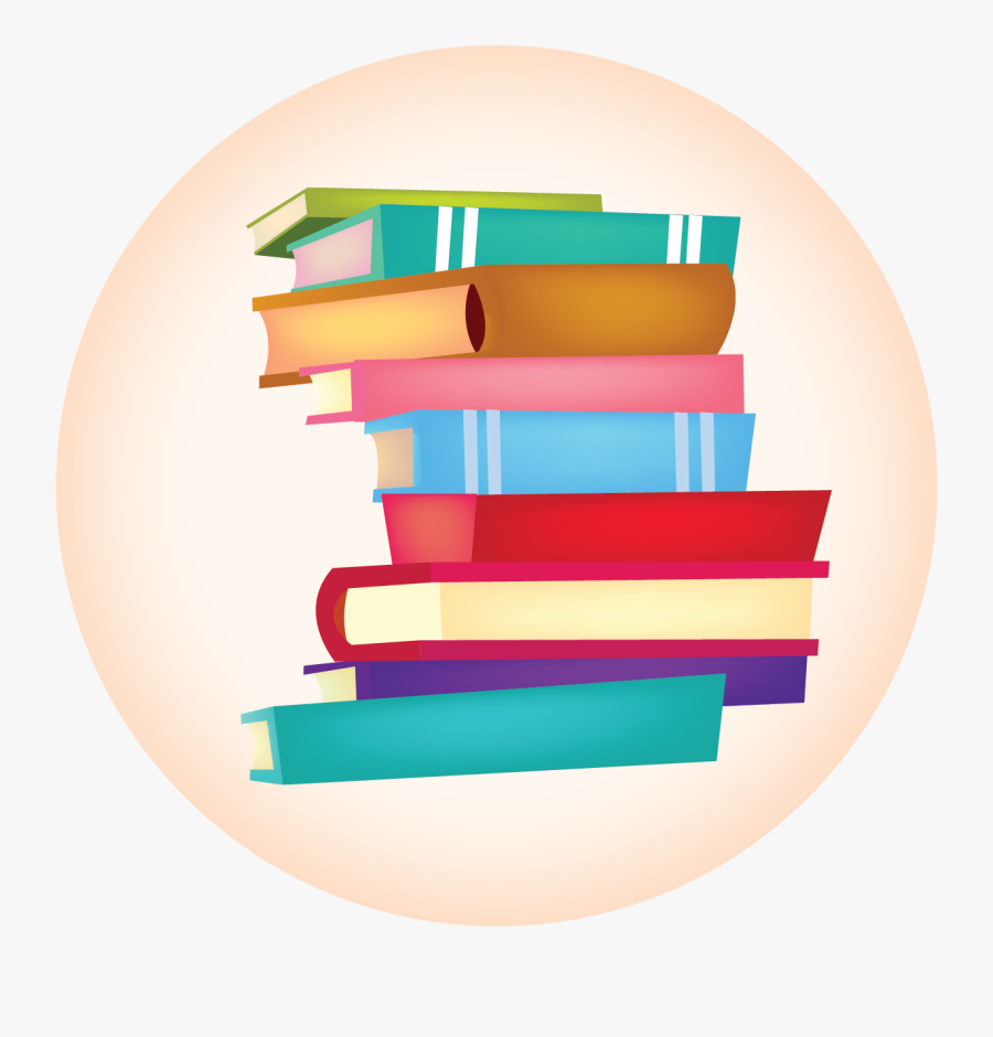 Book Club Clipart - Stack Of Books Png, Transparent Clipart