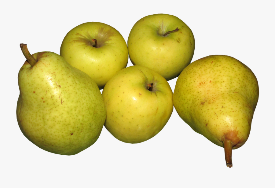 Yellow Transparent Apples - Apple Pear Fruit, Transparent Clipart