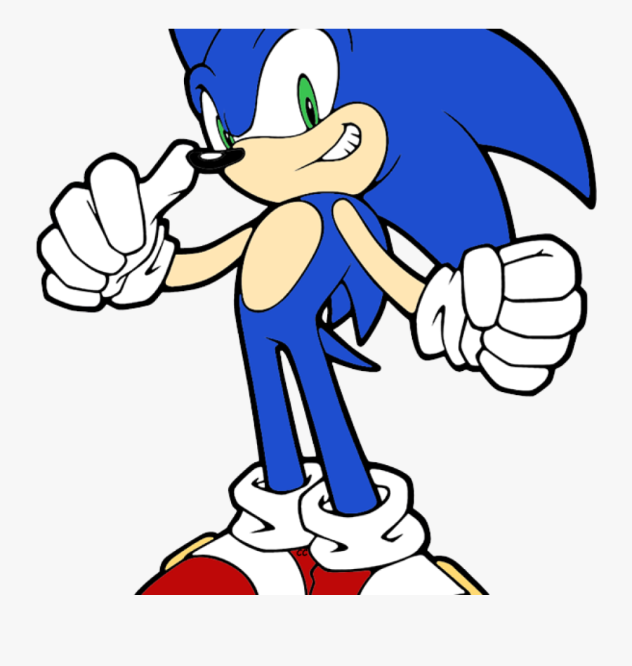 Sonic Clipart The Hedgehog Clip Art Cartoon Animations - Sonic Free Colouring Pages, Transparent Clipart