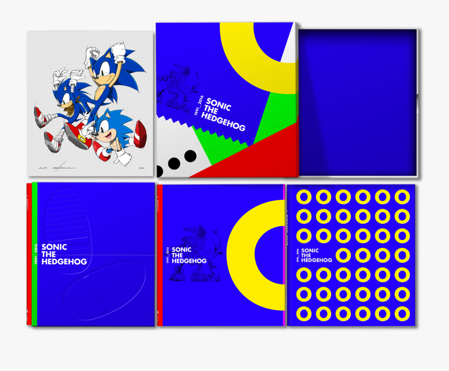 Sonic The Hedgehog 25th Anniversary Art Book, Transparent Clipart