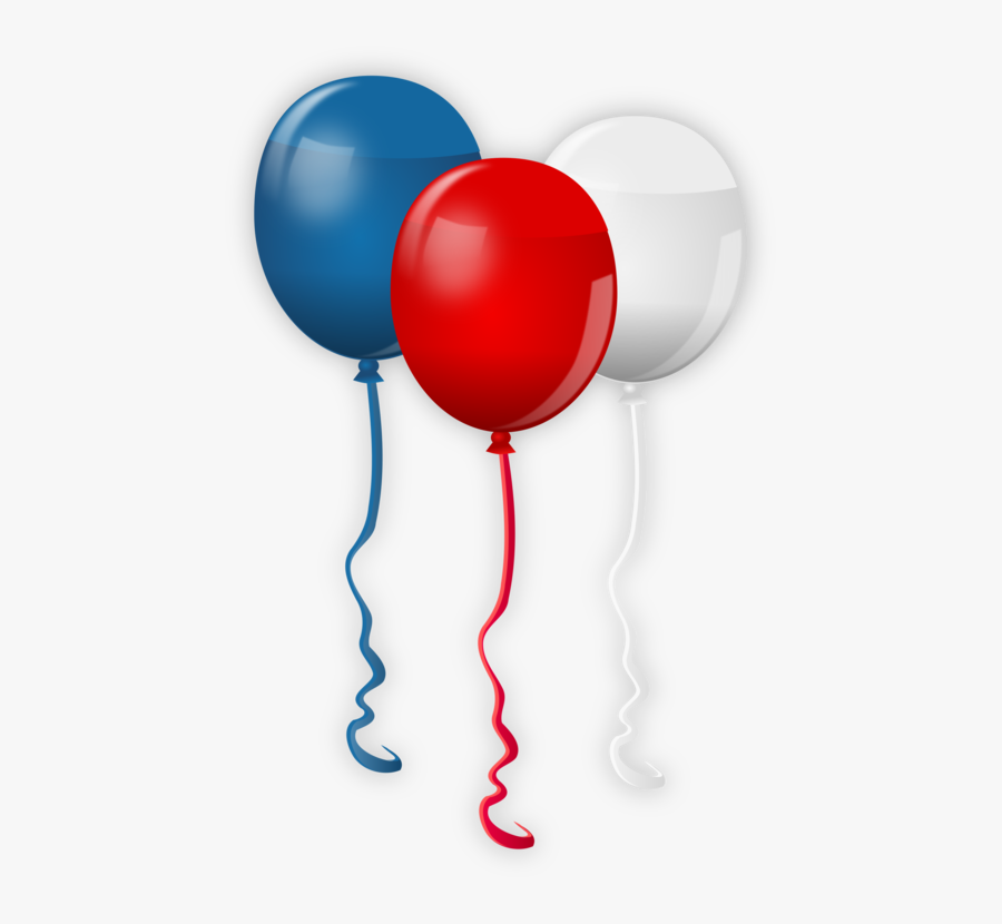 Chevron Arrow Clipart - Blue Red White Balloon, Transparent Clipart