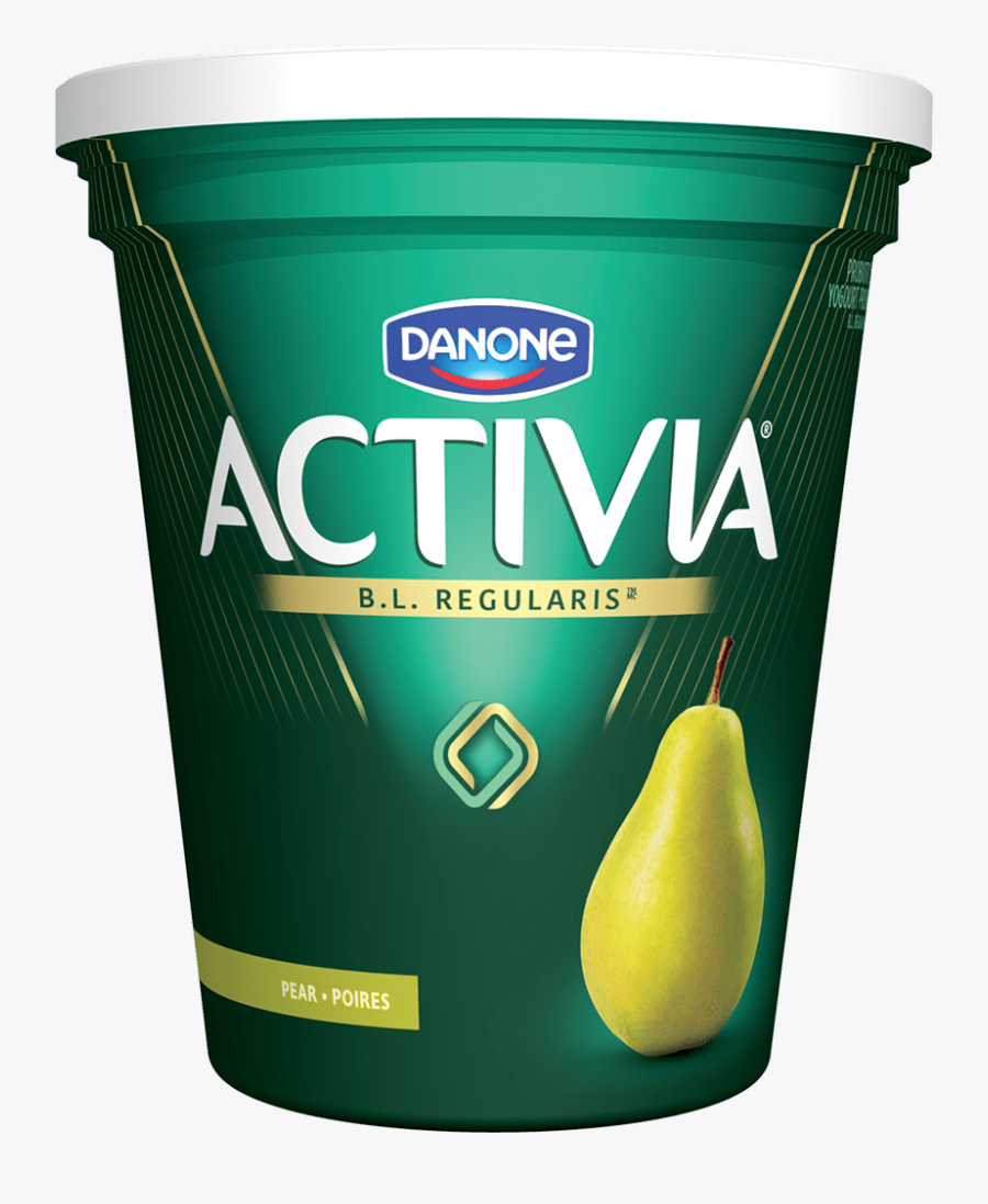 Activia Regular Pear Danone Activia&174 Clipart - Danone Activia Pear, Transparent Clipart