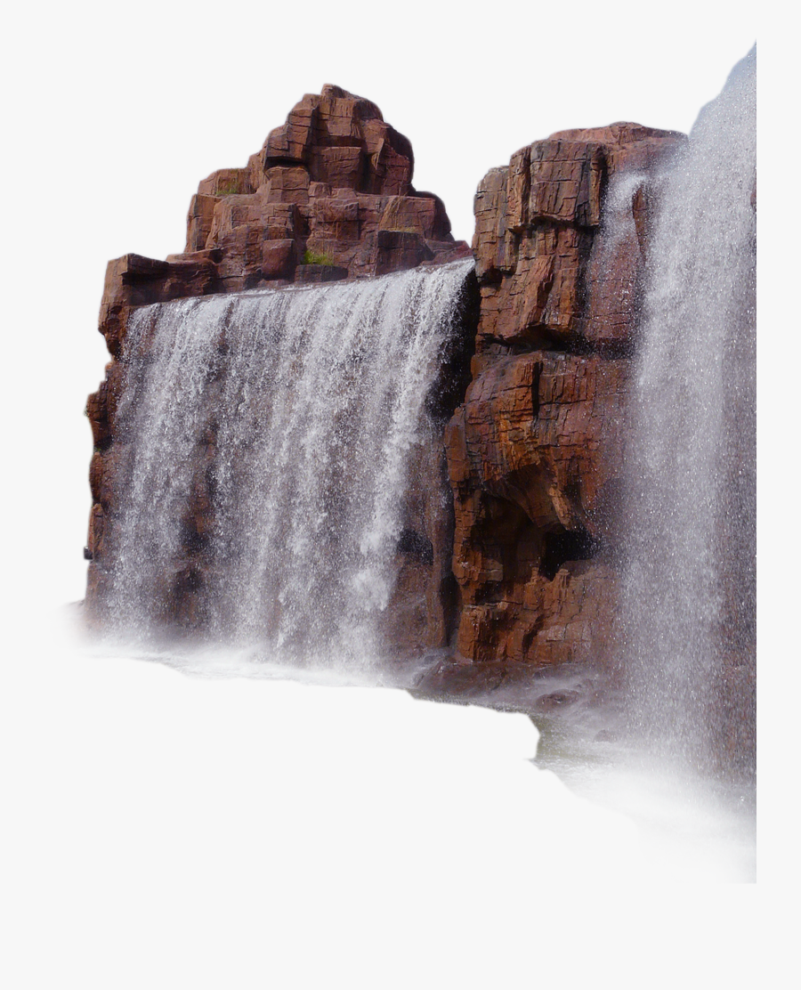 Rock, Waterfall, Download, Water, Water Resources Png - Waterfall Png, Transparent Clipart