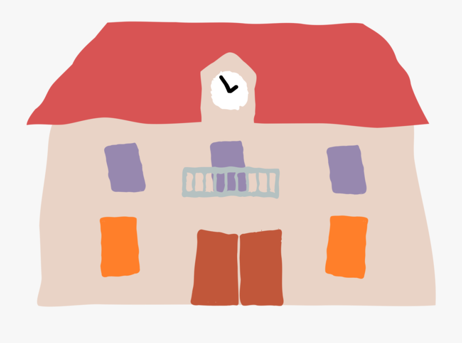 School Transparent - Transparent Background Transparent School, Transparent Clipart