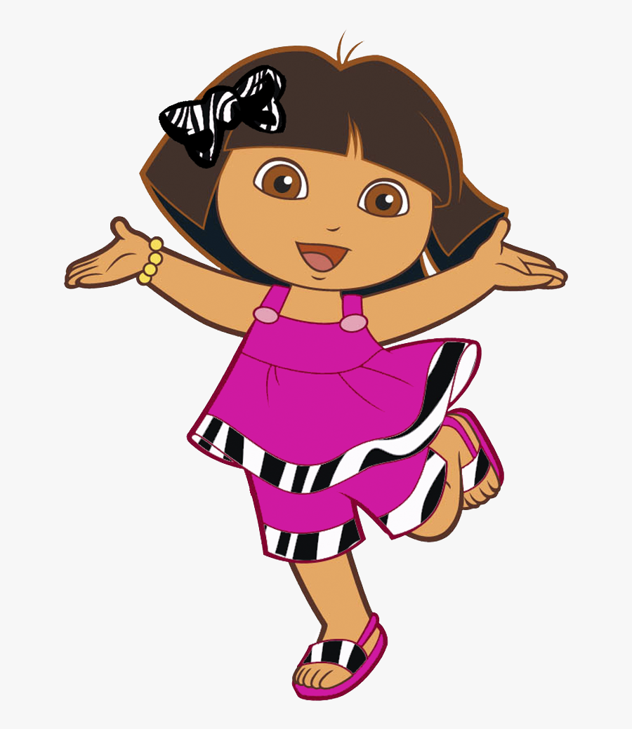 Cartoon Character Of Dora, Transparent Clipart