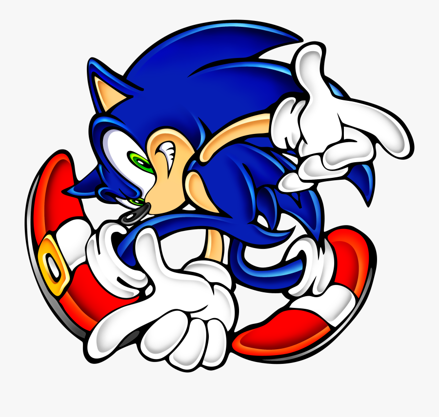 Sa1 S D1 - Sonic The Hedgehog Adventure, Transparent Clipart