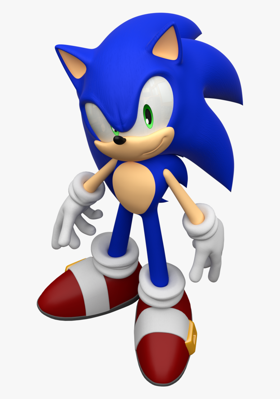 Sonic The Hedgehog Clipart Video Game Character - Sonic The Hedgehog Render, Transparent Clipart