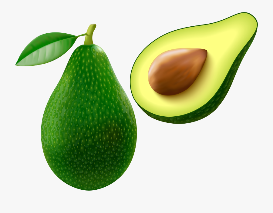 Clipart Avocado - - Clip Art Of An Avocado, Transparent Clipart