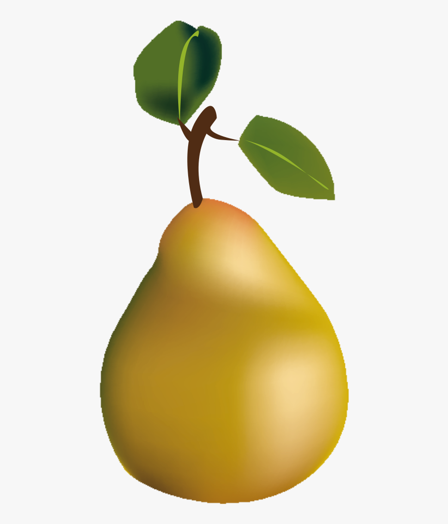 File - Pera - Svg - Pear, Transparent Clipart