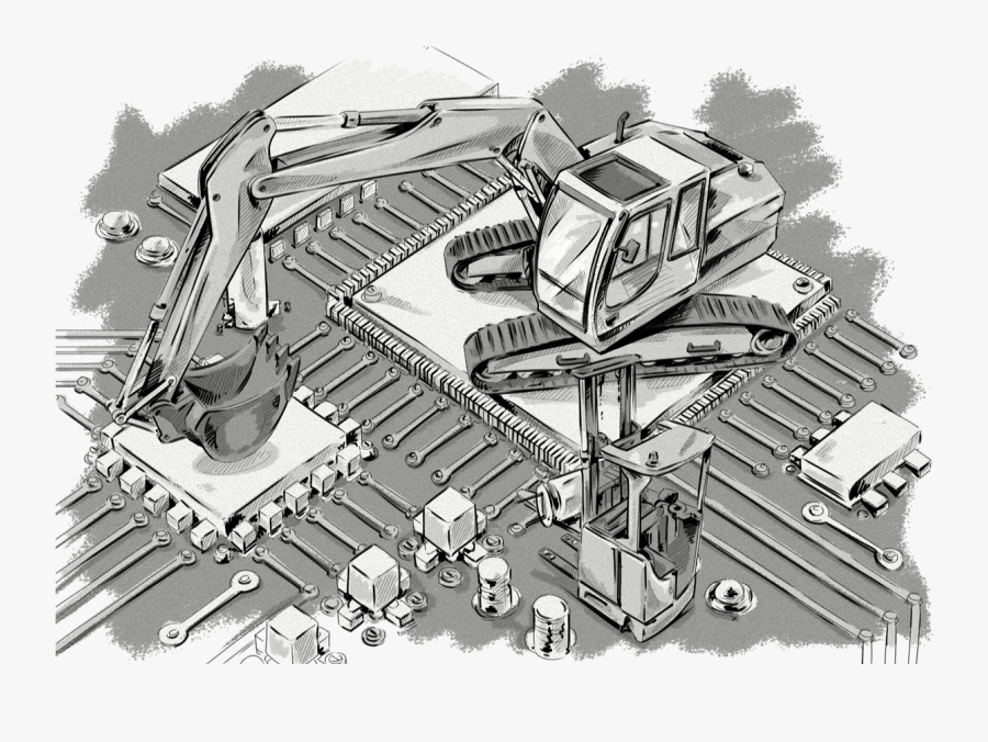 Drawn Waterfall Chocolate Waterfall - Illustration, Transparent Clipart