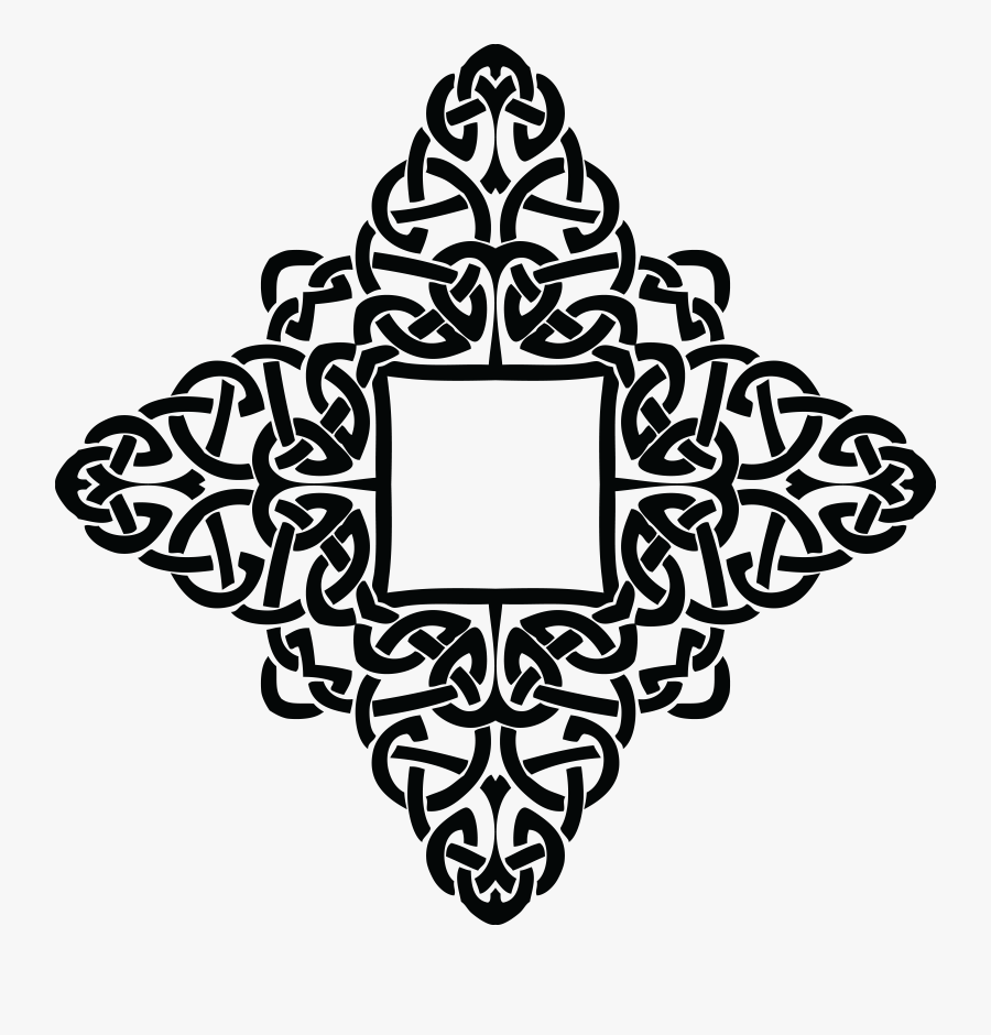 Waterfall Clipart Black And White - Celtic Knot Celtic Line Designs, Transparent Clipart