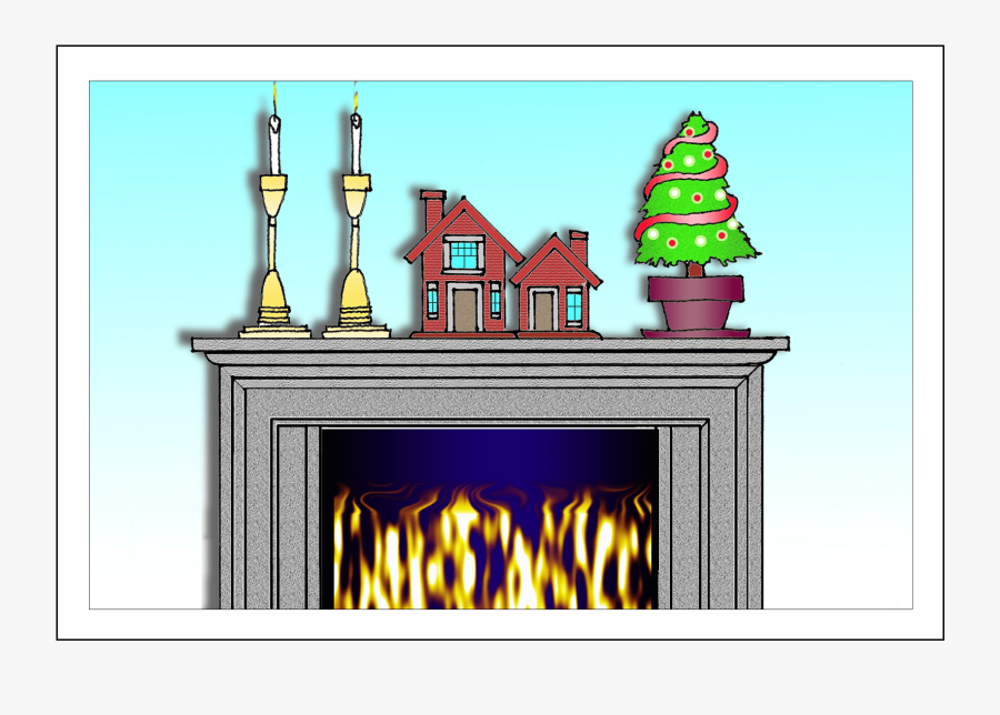 Christmas Ipv Studio Click - Hearth, Transparent Clipart