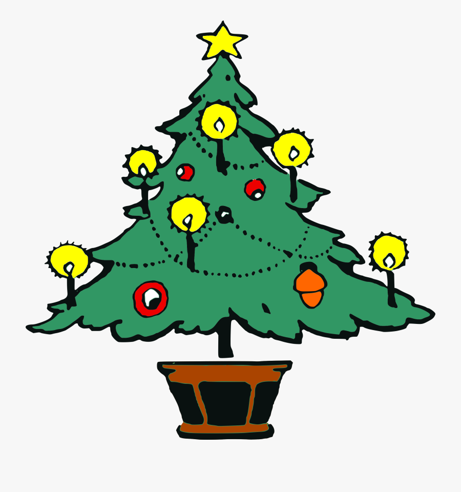 Transparent Christmas Tree Clipart - Free To Use Christmas, Transparent Clipart