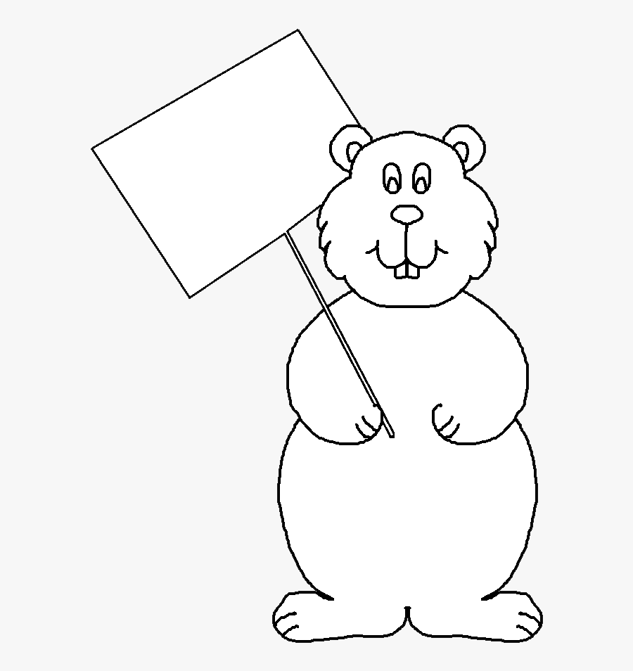 Groundhog Clip Art, Transparent Clipart
