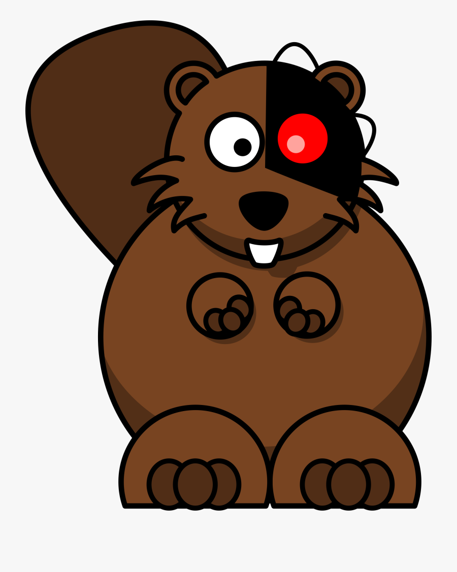 Groundhog Clipart Clip Art - Clipart Cartoon Beaver, Transparent Clipart