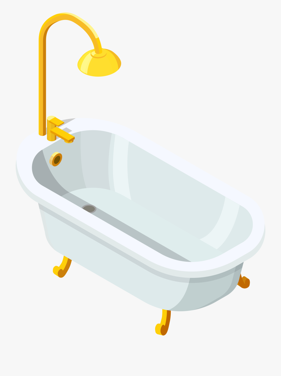 Bathtub Png Clip Art, Transparent Clipart