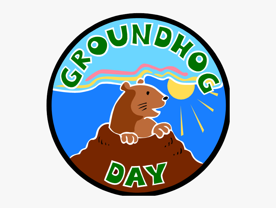 Svg Freeuse Stock Groundhog Clipart Transparent - Groundhog Day Logo Png, Transparent Clipart