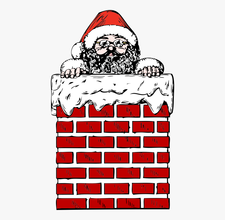 Area,text,christmas - Chimney Christmas, Transparent Clipart