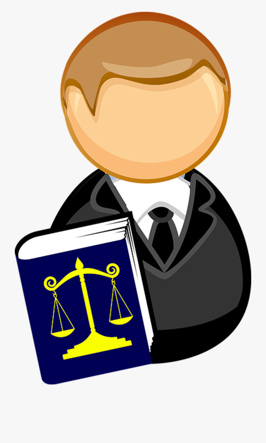 Debt Collection Cross Channel - Lawyer Clipart Png, Transparent Clipart