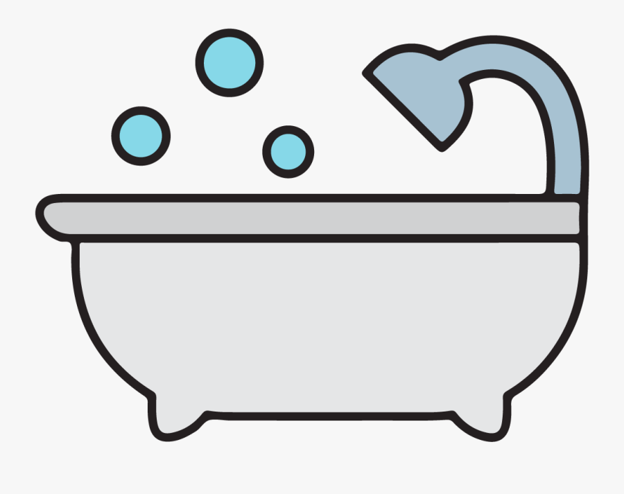 Cliparts For Free Download Bathtub Clipart Bubble Bath - Cartoon , Free