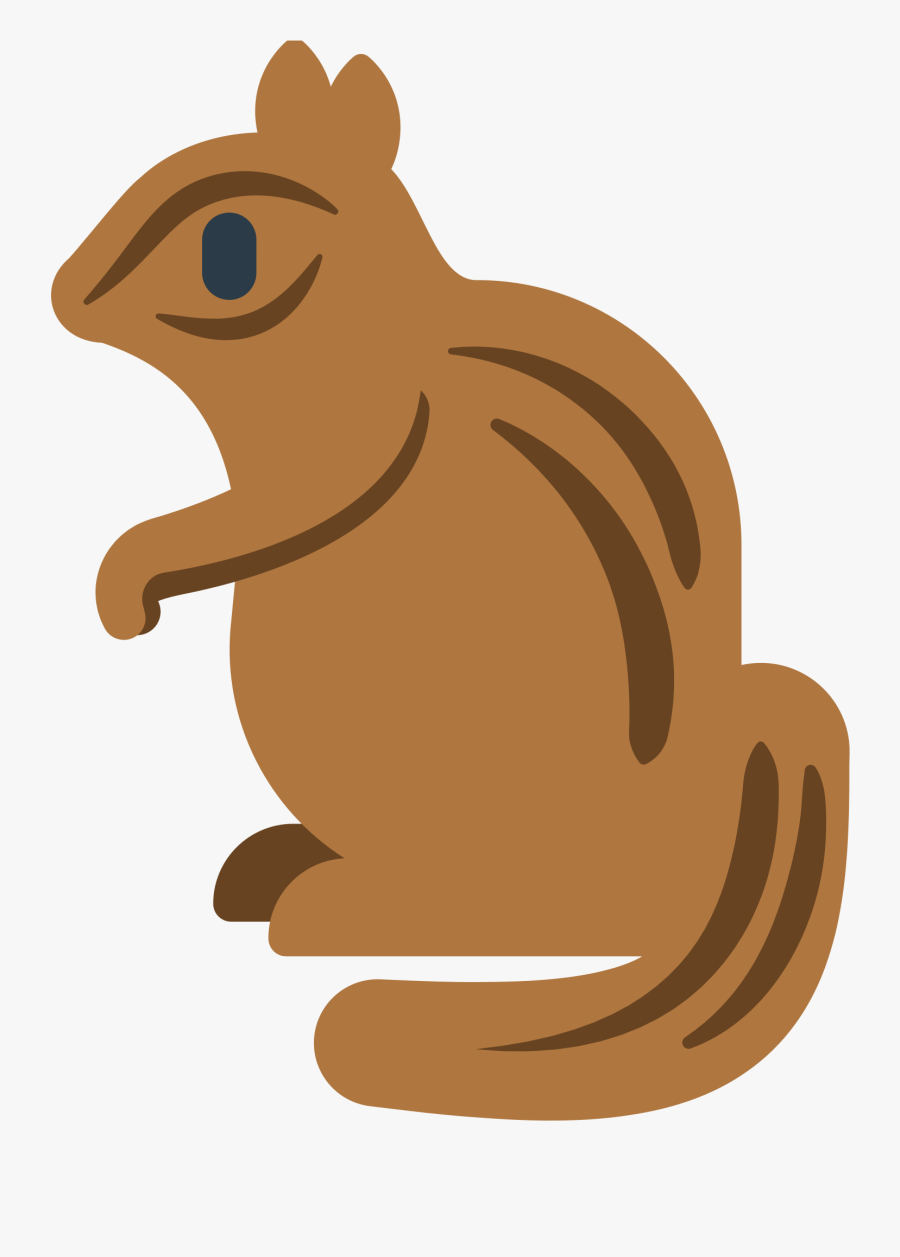 File Fxemoji U F - Transparent Squirrel Emoji Png, Transparent Clipart