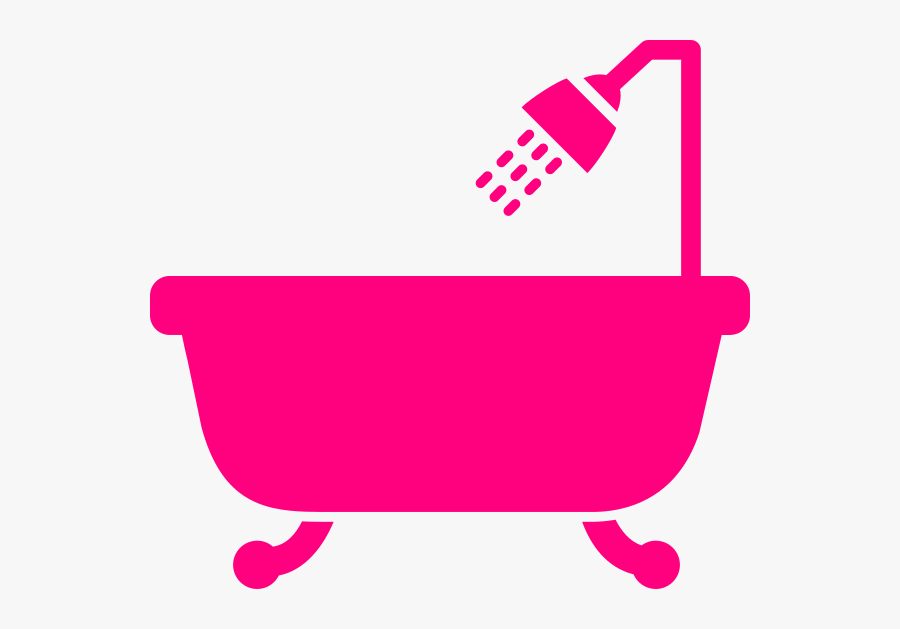 Bathtub Icon Png, Transparent Clipart